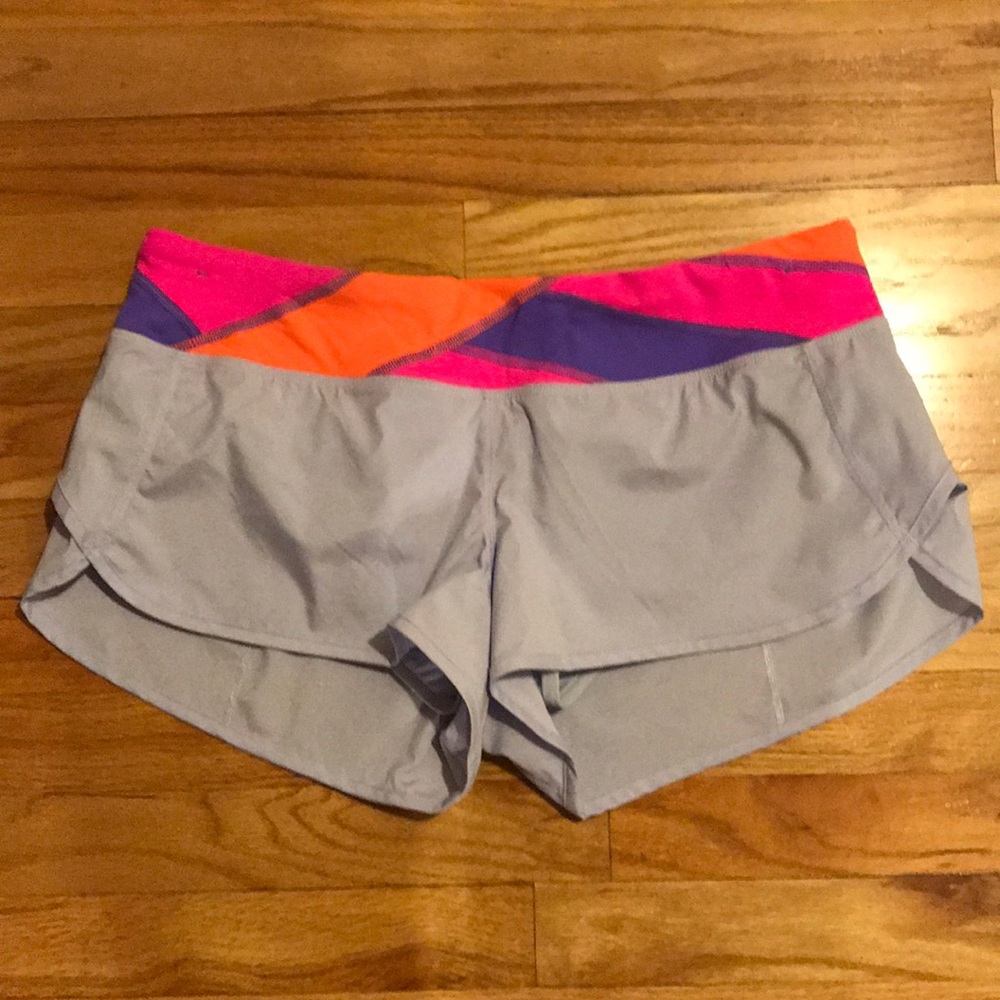 NWOT Lululemon Run Speed Short - Cool Breeze/Quilt